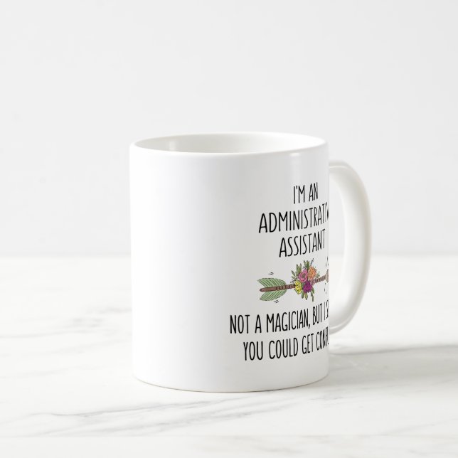 Administrativ assistent Gift Idea-kaffe Mugg (Framsida höger)