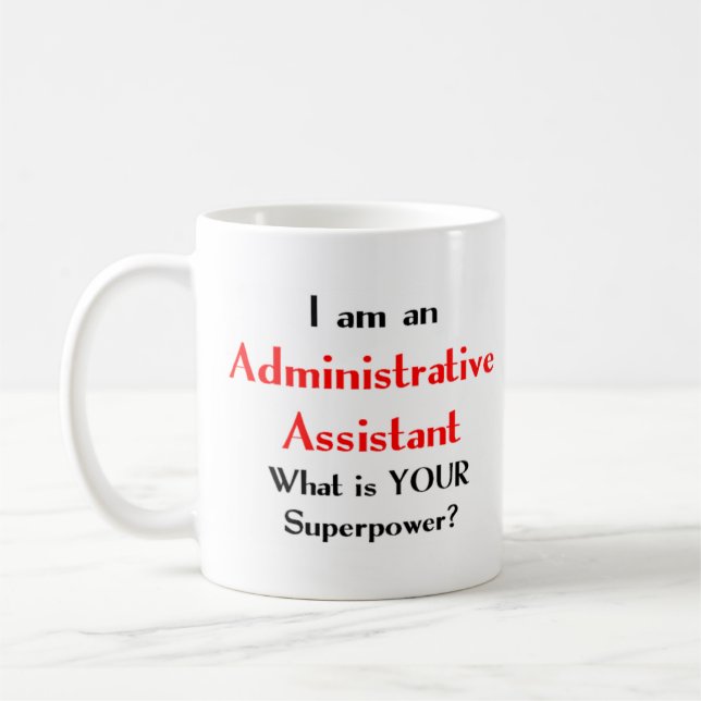 administrativ assistent kaffemugg (Vänster)