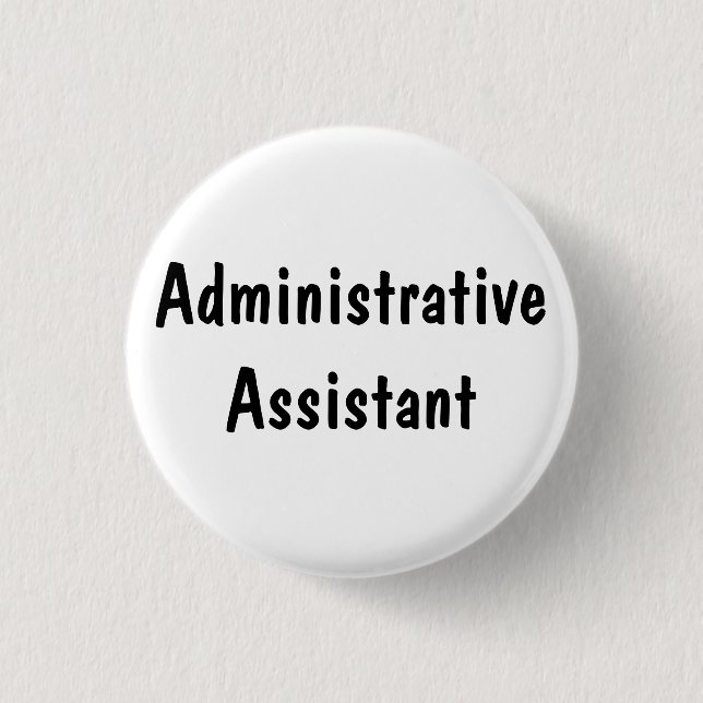 Administrativ assistent knapp (Framsida)