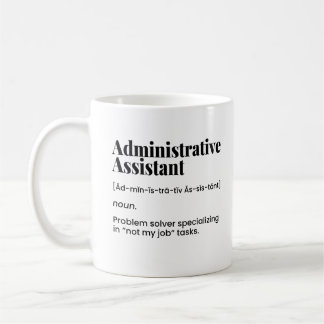 Administrativ assistent, Office Admin Kaffemugg