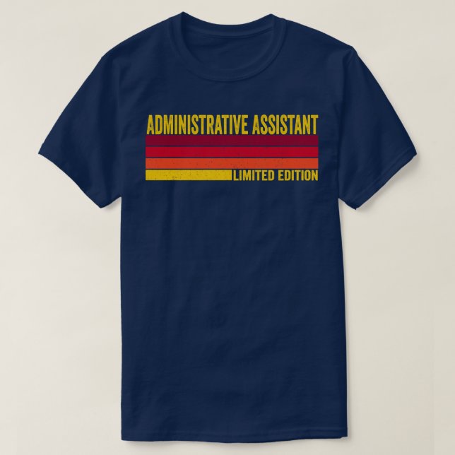 Administrativ assistent t shirt (Design framsida)