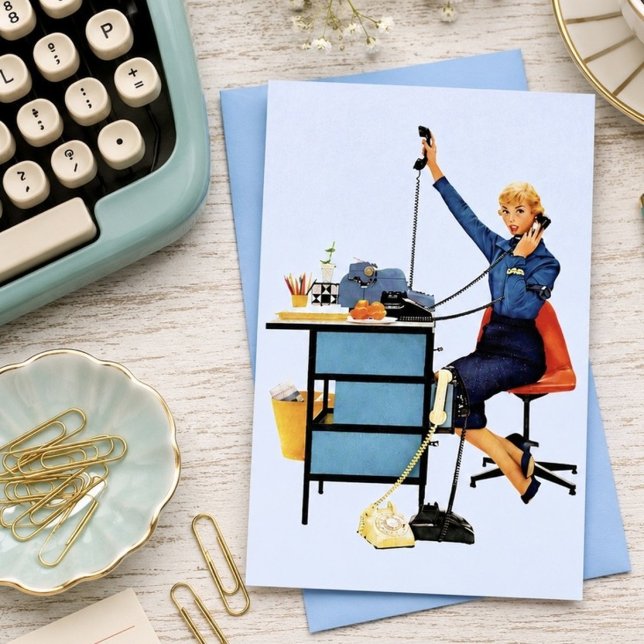 Administrativ assistent visitkort (Skapare uppladdad)