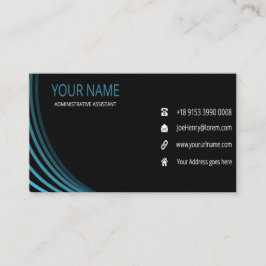 Administrativ assistent visitkort