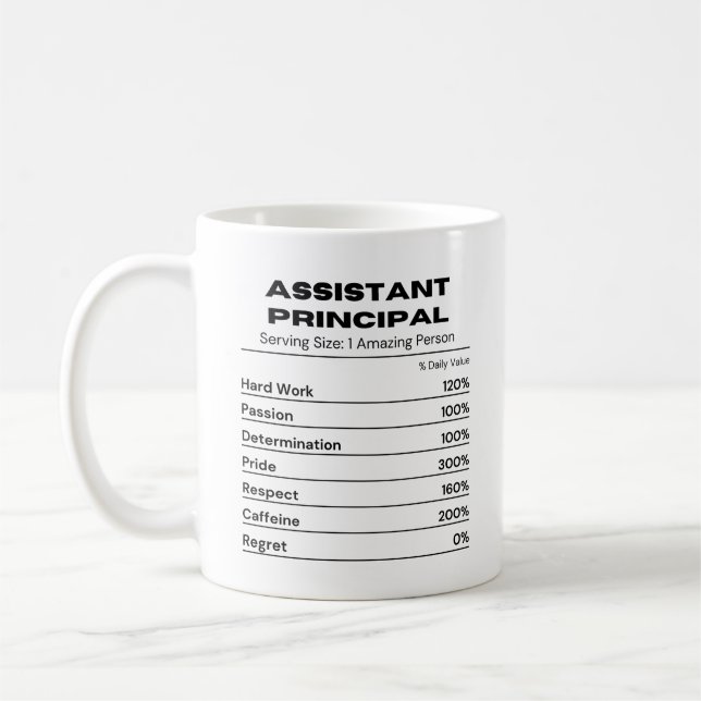 Administrativ biträdande rektor kaffemugg (Vänster)