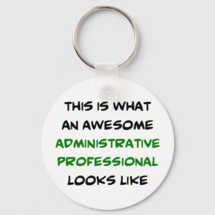 administrativ professionell kaffe mugg nyckelring