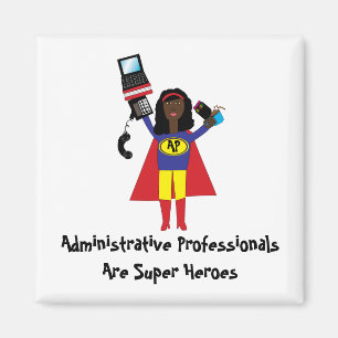 Administrativ Professionell Toppen Hero (African A Magnet