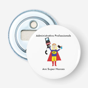 Administrativ Professionell Toppen Hero (Blonde) Flasköppnare
