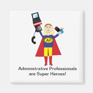 Administrativ Professionell Toppen Hero Magnet