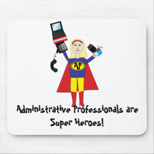 Administrativ Professionell Toppen Hero Mousepad Musmatta