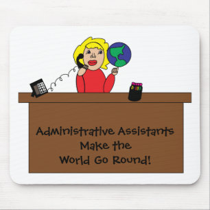 Administrativ Professionell World Mousepad Musmatta
