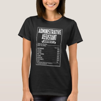 Administrativa assistentuppgifter t shirt