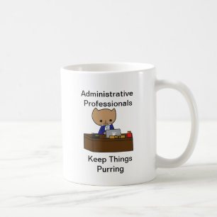 Administrativa Professioneller Behålla Sak Purring Kaffemugg