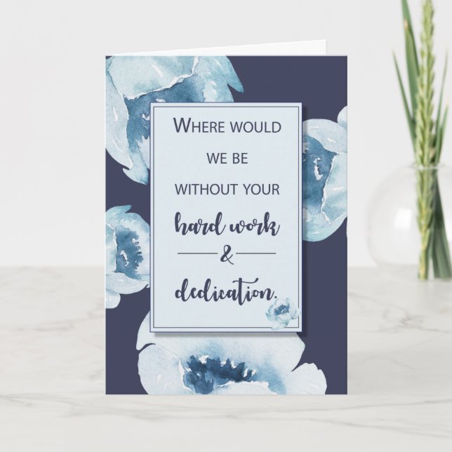 Administrativa Professioneller Dag under Coronavir Kort (Framsida)