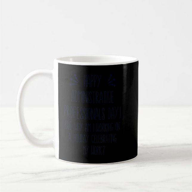 Administrativa Professioneller Dagen för Lag Offic Kaffemugg (Vänster)
