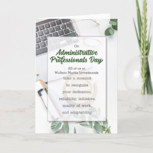 Administrativa Professioneller i Namn Helgkort