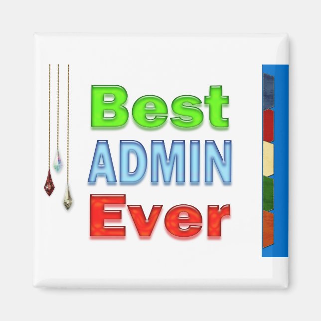 Administrativa Professioneller Magnet (Framsidan)