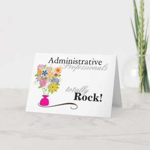 Administrativa Professioneller Sten! (kort) Helgkort