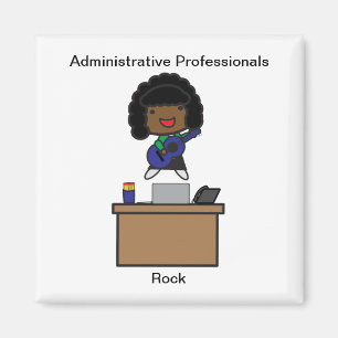 Administrativa Professioneller StenAmerika Magnet