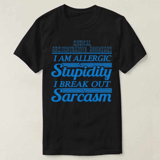 ADMINISTRATIVT BISTÅND T SHIRT (Design framsida)