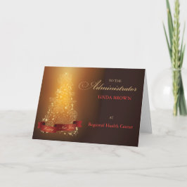 Administratör, Tack jul, anpassa Buss Kort