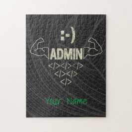 Administratörens IT Sysadmin Computer Scientist Pussel