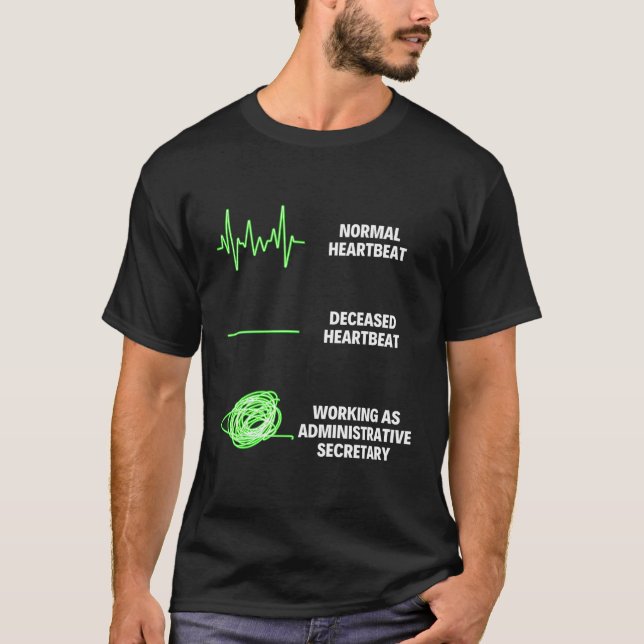 Administratörsarbetare för administratörsjobb för  t shirt (Framsida)