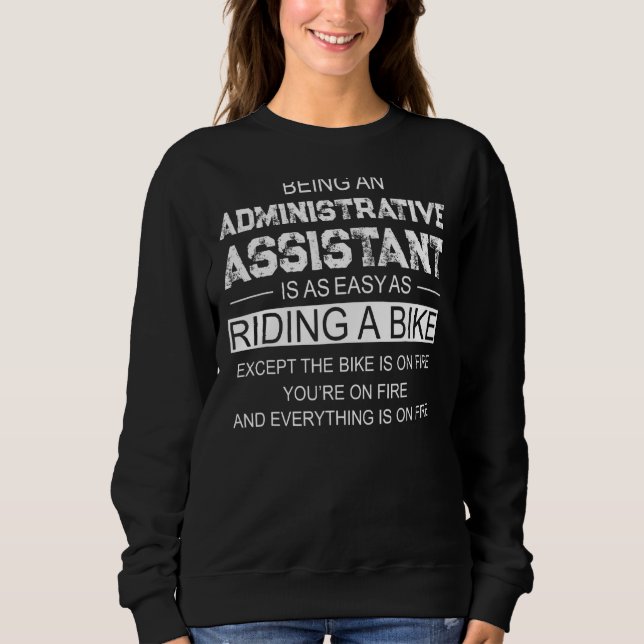 Administratörsassistentkontor för administrativ Pr T Shirt (Framsida)
