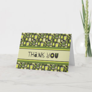 Administratörskort för Retro-Professioneller Tack Kort