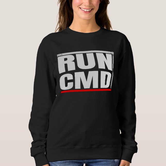 Admins Programmers Run CMD T Shirt (Framsida)