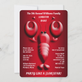 Adminstrerade röda blodproppar, hjärtformade pince inbjudningar