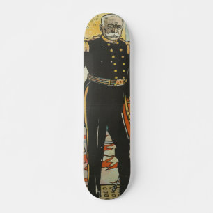 Admiral Dewey Mini Skateboard Bräda 18,5 Cm