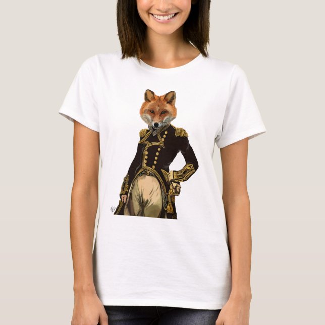 Admiral Fox Fullt Tee Shirt (Framsida)