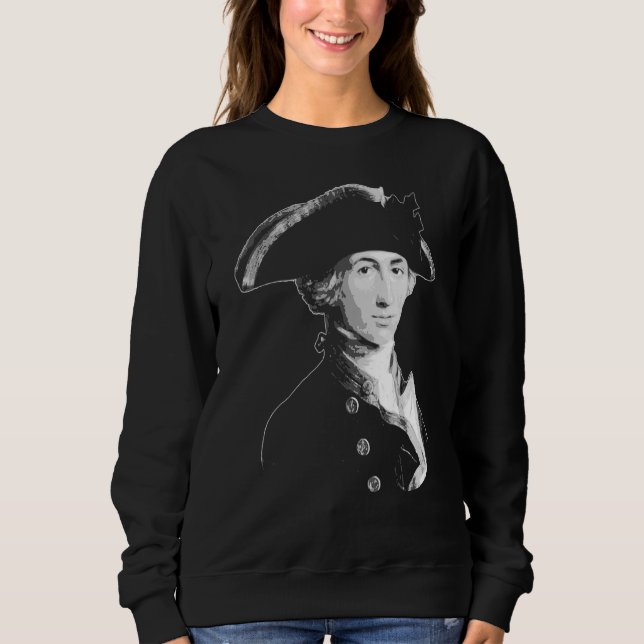 Admiral Horatio Nelson British Flagga Propaganda 3 T Shirt (Framsida)