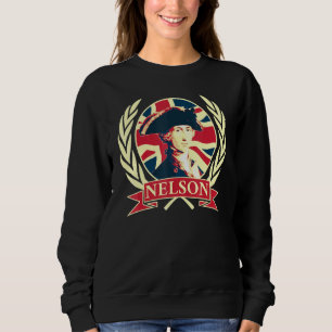 Admiral Horatio Nelson British Flagga Propaganda T Shirt