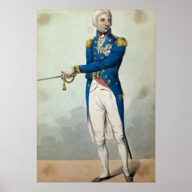 Admiral Horatio Nelson Poster (Framsidan)