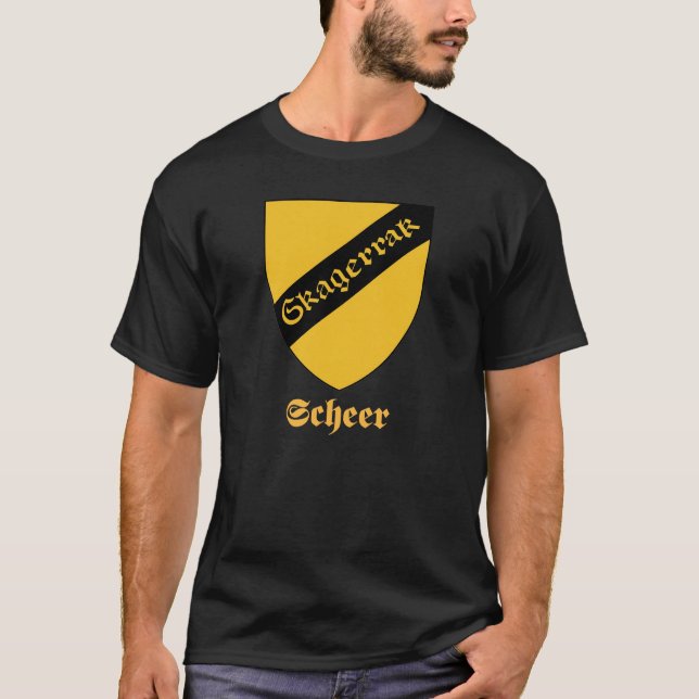 Admiral Scheer Vapenrock T-shirt (Framsida)