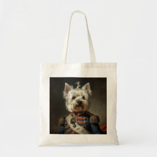 Admiral Väster Highland Terrier Tygkasse