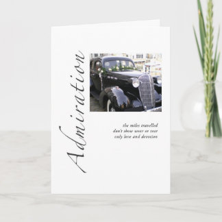 Admiration Role Model Kort