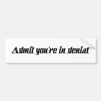 admityouareindenial bildekal