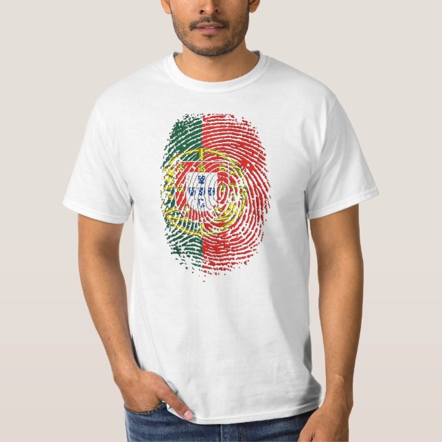 ADN Português (DNA) - Tugas Camisas e Presentes Tee (Framsida)