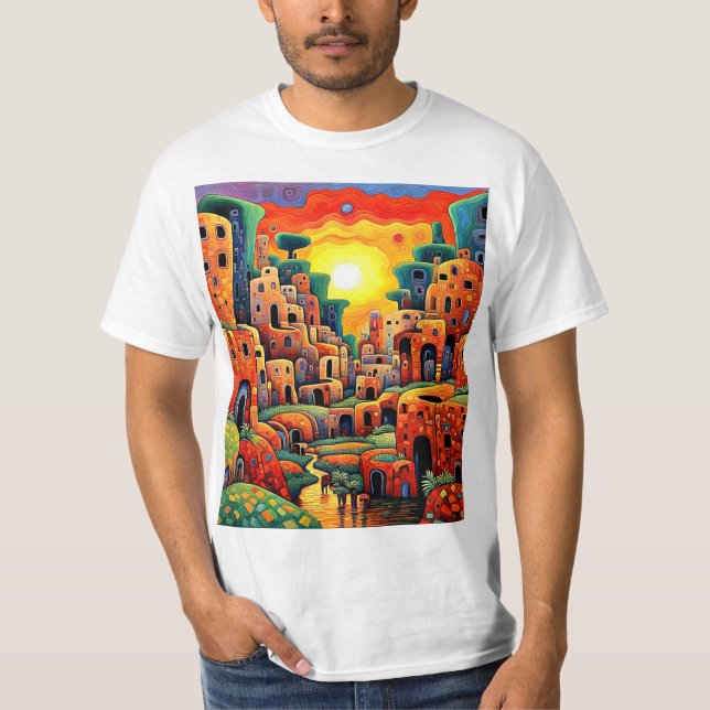 Adobe byström t shirt (Framsida)