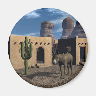 Adobe Dwellings och Burro Magnet