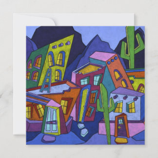 Adobe Noche ( fyrkant) Inbjudningar