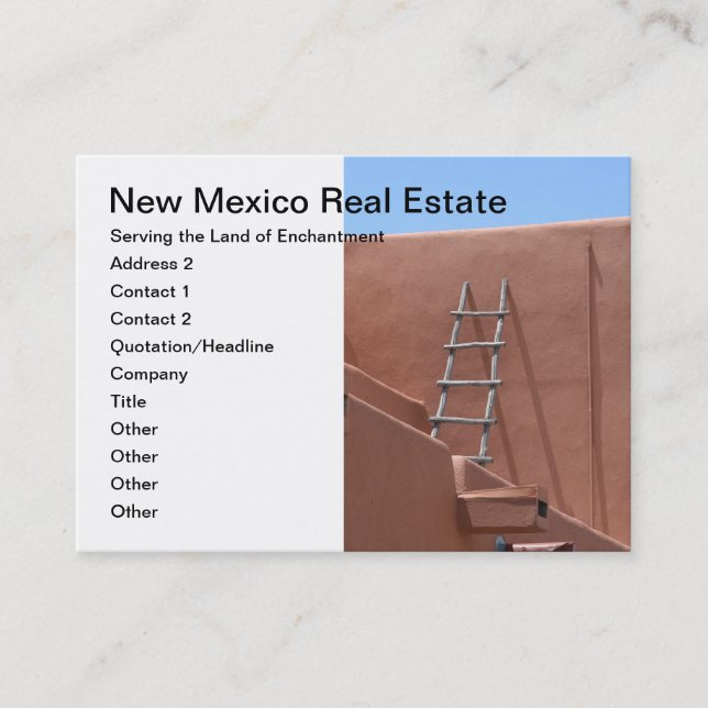 Adobestegevisitkortar Tidsbeställning Kort (Framsida)