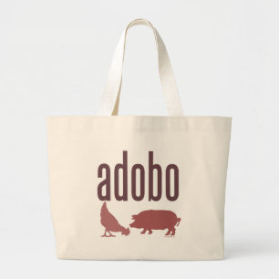 Adobo: Höna & gris Jumbo Tygkasse