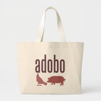 Adobo: Höna & gris Jumbo Tygkasse