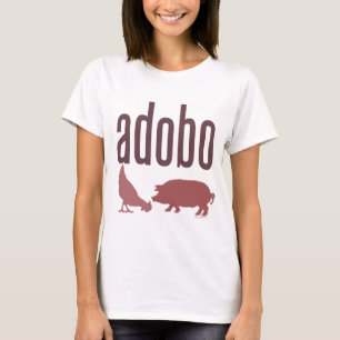 Adobo: Höna & gris T-shirt