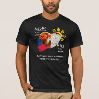 Adobo + Ris = Äkta kärlek T Shirt