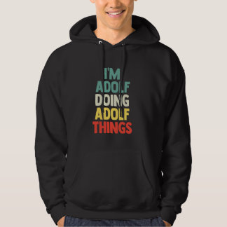 Adolf Doing Adolf Sak Personlig Namn Tsh Hoodie