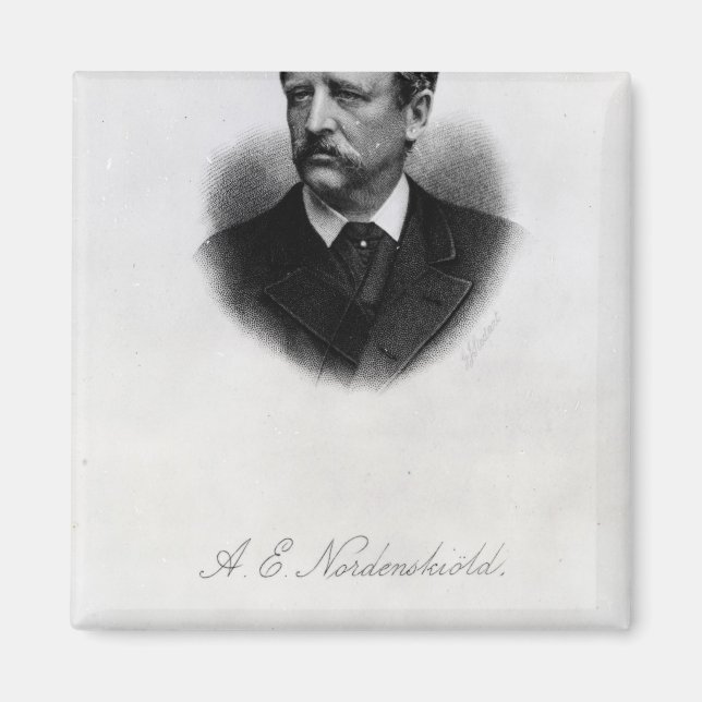 Adolf Erik Nordenskiold, 1880 Magnet (Framsidan)